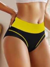 H 23468 Seamless Color Block Briefs �޷�ײɫ�ڿ�