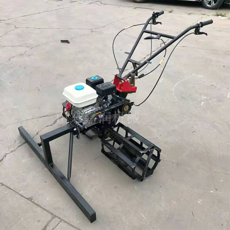 手扶式混凝土推平机 桥梁工程路面扒灰平地机 乡村公路摊铺找平