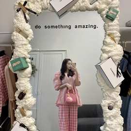 镜子装饰边框网红网红镜子改造边框diy自粘材料直播发泡剂其他