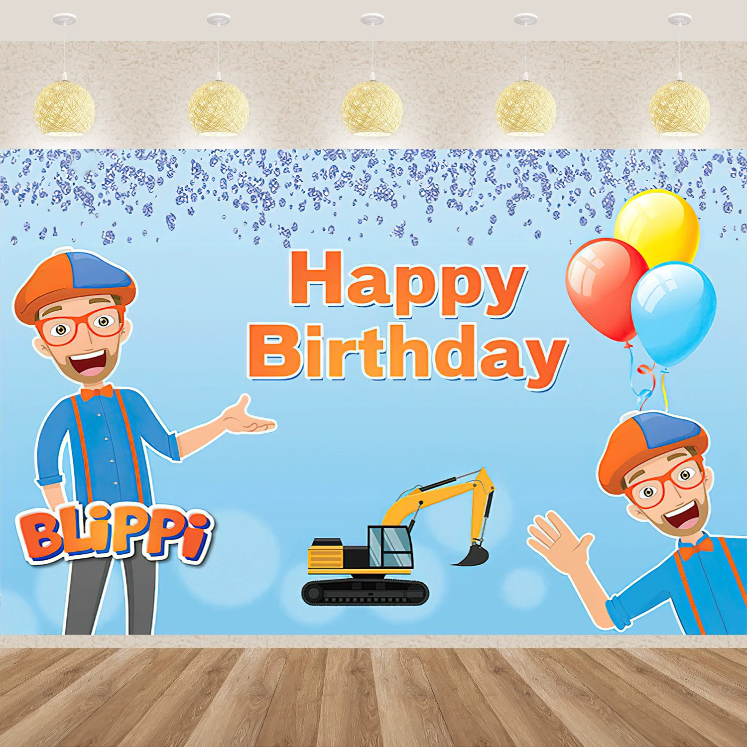 Трансграничная амазонка Пиппи тема фоновая ткань учитель английский учитель день рождения ребенка съемка фоновая фотография ткань