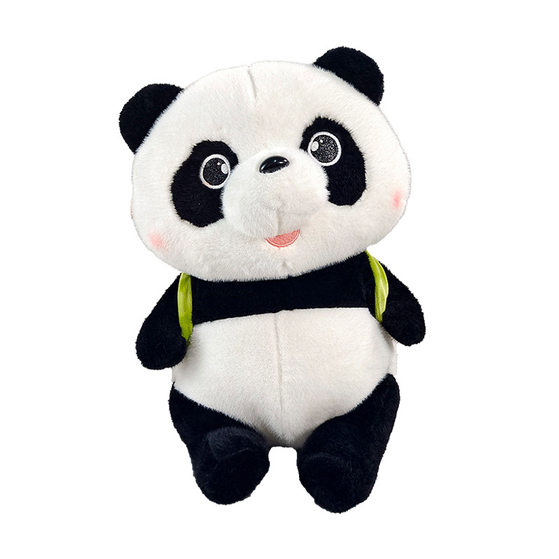 Peluche de mascota escolar de una empresa de juguetes de peluche, diseño personalizado de muñeco de celebridad con impresión de logotipo, personalización creativa.