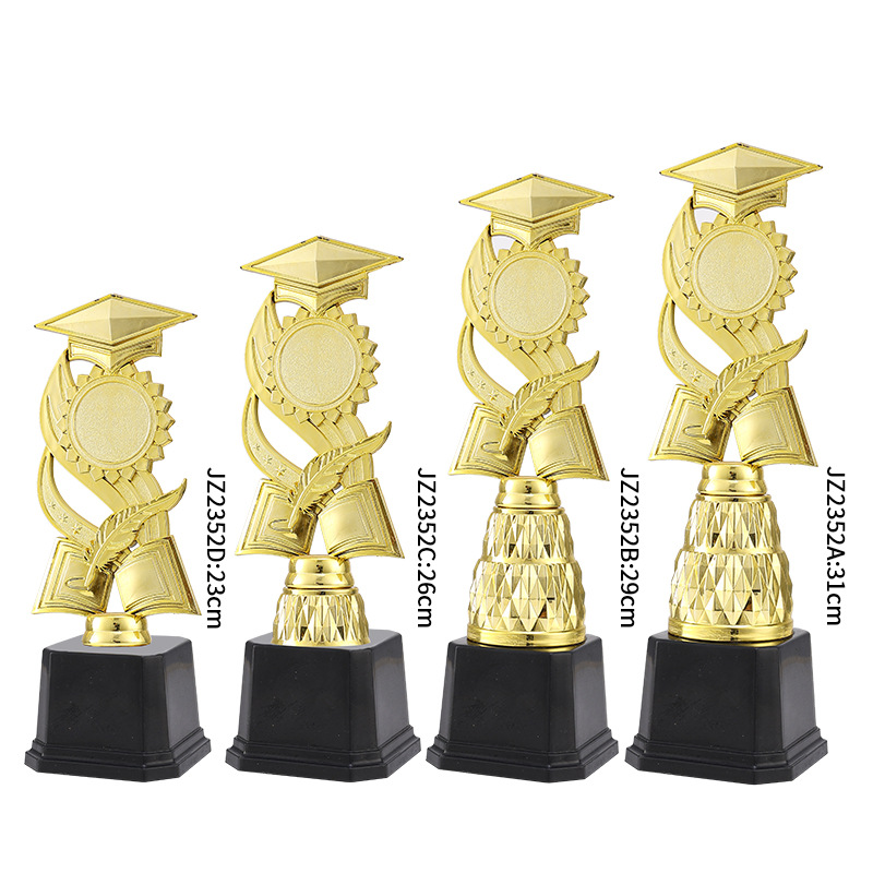 Nuevos eventos trofeos de plástico recompensas juegos escolares infantiles creativos reconocimiento jardín de infantes pintura de danza
