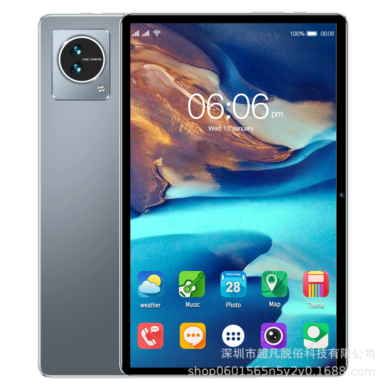 Супертонкий планшет-ноутбук, Android, 10,1 дюйма, 2 в 1, (кросс-граница торговля), оптовая продажа