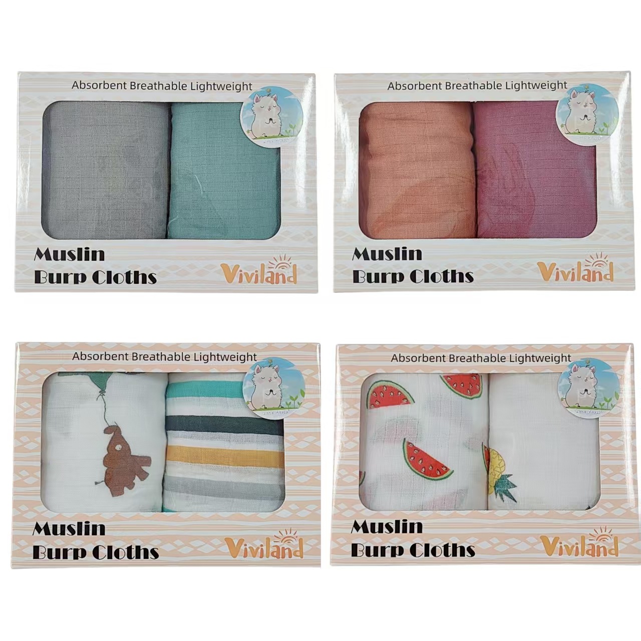 Cross-Border Hot Selling Baby Bath Towel, Baby Blanket, Delivery Room Wrap, Newborn Blanket, Soft Bamboo Cotton Baby Swaddling Towel