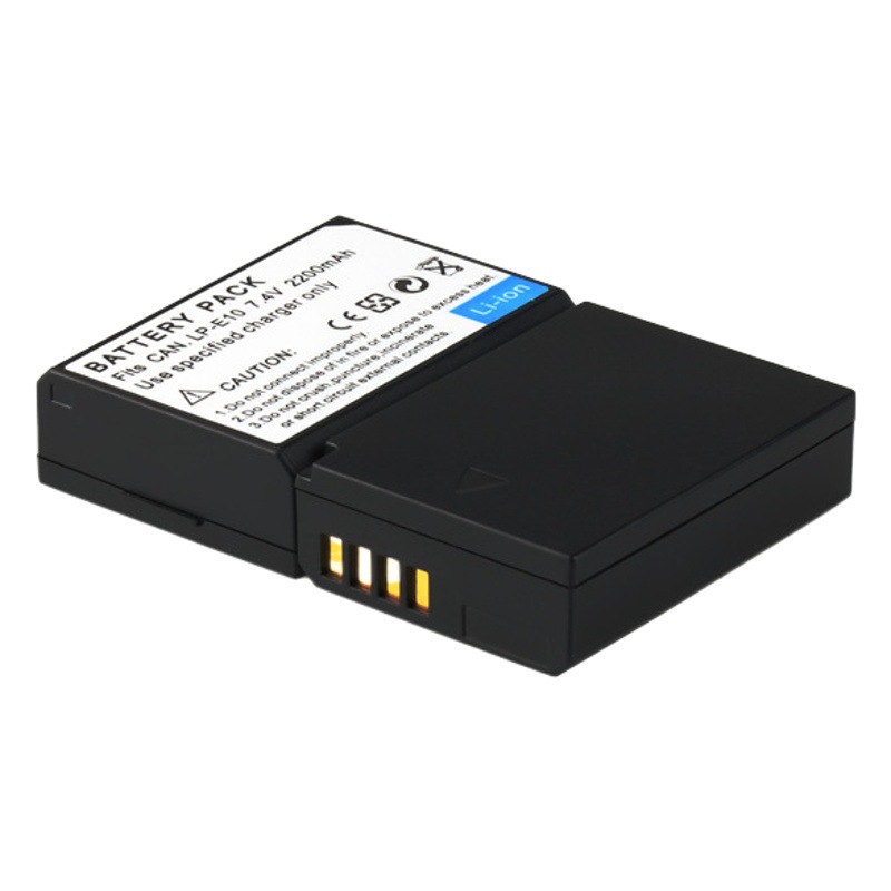 Directo de fábrica al por mayor compatible con Canon LP-E10 cámara digital batería de litio Batería totalmente decodificado