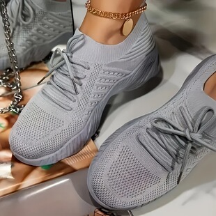 U 63564 Lace-up Mesh Platform Sneakers Ů���\��Ь �羳�W