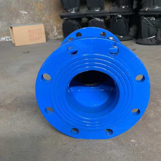 Shanghai Lianggong Jiquan Flange Rubber Flap Check Valve H44X-16Q Ductile Iron Swing Type US Standard Japanese Standard