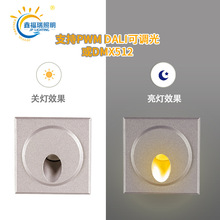 IP65����2��LEDǶ��ʽ�ڟ����ǟ�̨�A�������A�ݟ�̤����12/24VDC