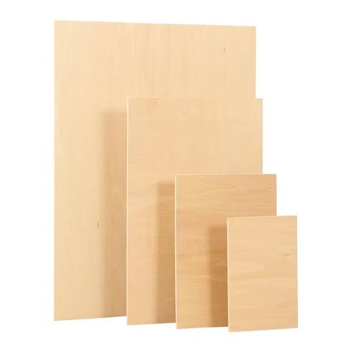 双面全椴木木刻板版画材料工具雕刻板A2/A3/A4/A5木工雕刻三合板