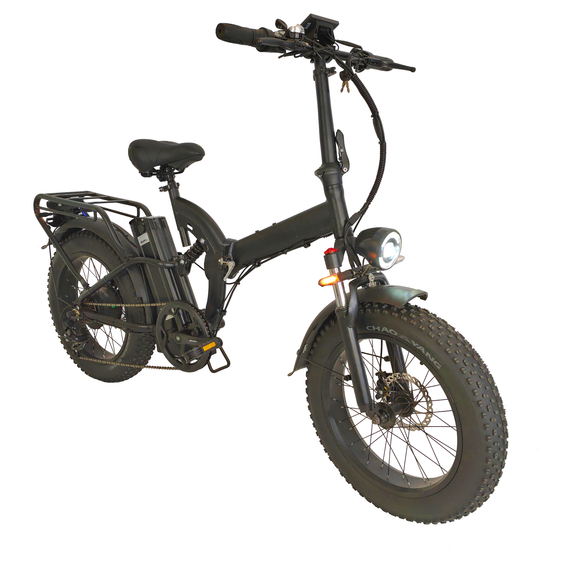 Take-out delivery electric vehicle assembly Snow Beach folding electric bicycle torque sensing power electric vehicle