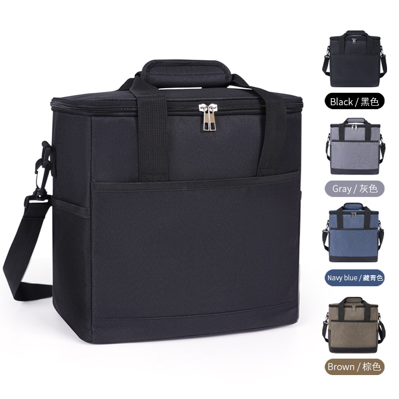 Nuevo paquete de aislamiento térmico portátil transfronterizo de gran capacidad para ir al trabajo y la escuela con bolsas de almuerzo, bolsas de picnic al aire libre, bolsas de comida helada, bolsas de bento