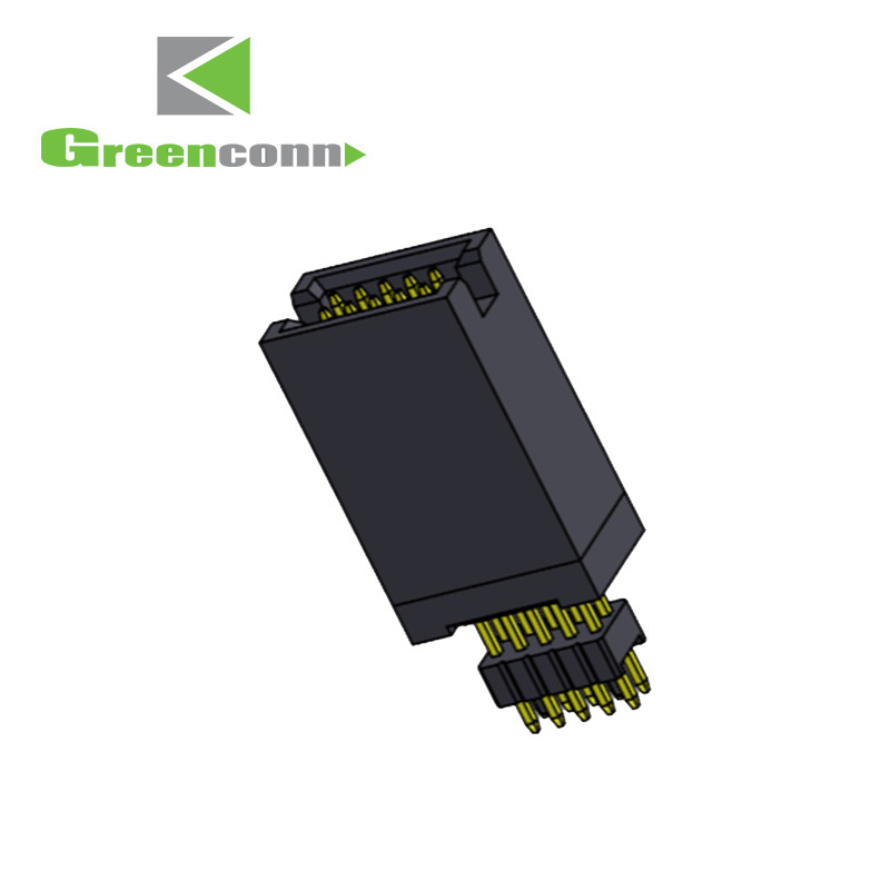 Greenconn连接器框口连接器1.27间距5p-40p双排Box公头系列连接器