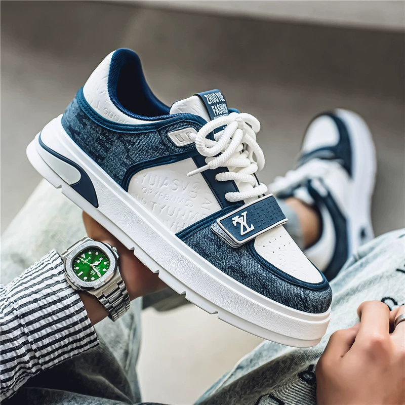 Мужская обувь, новые весенние высококачественные модные брендовые спортивные кроссовки, молодежные универсальные повседневные туфли Xuheng на толстой подошве, 1