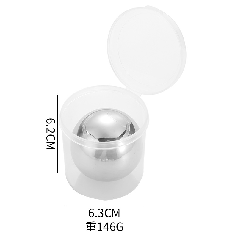 55 мм однозернистая коробка серебро