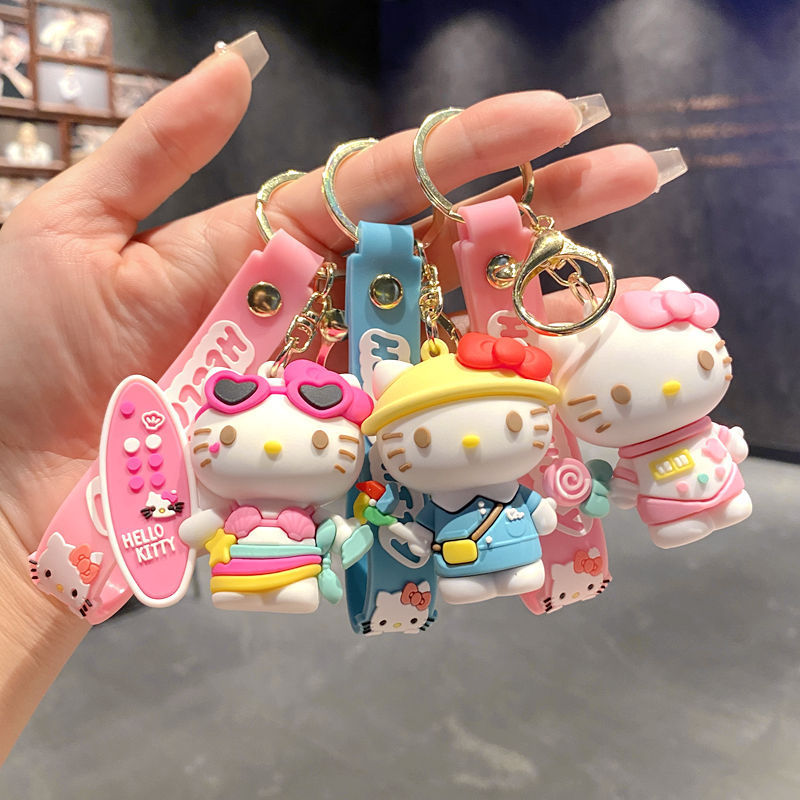 Cartoon Cute Kitty Cat Pendant Keychain Pendant Couple School Bag Pendant Doll Machine Gift Wholesale Cartoon Cute Kitty Cat Pendant Keychain Pendant Couple School Bag Pendant Doll Machine Gift Wholesale
