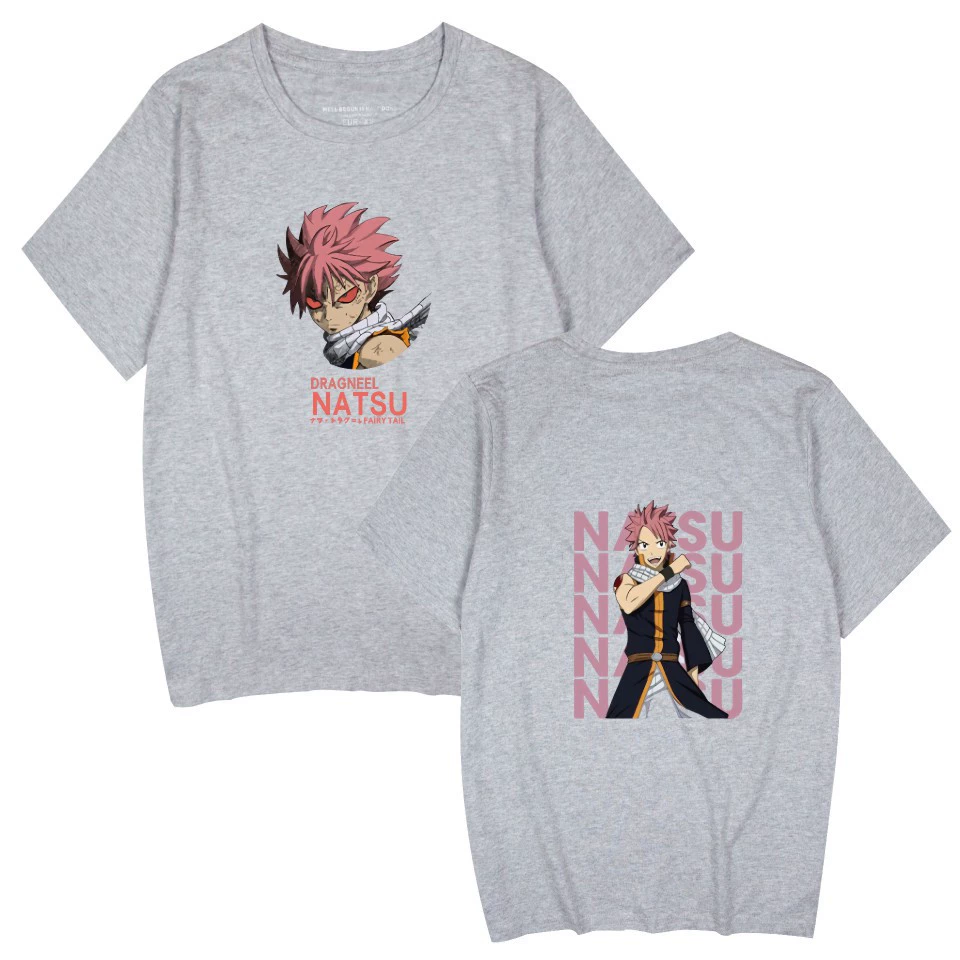 Мультяшный японский комикс новый товар Fairy Tail Fairy Tail Внешняя торговля периферийный экспорт кроссбордер короткий рукав футболка для мужчин и женщин