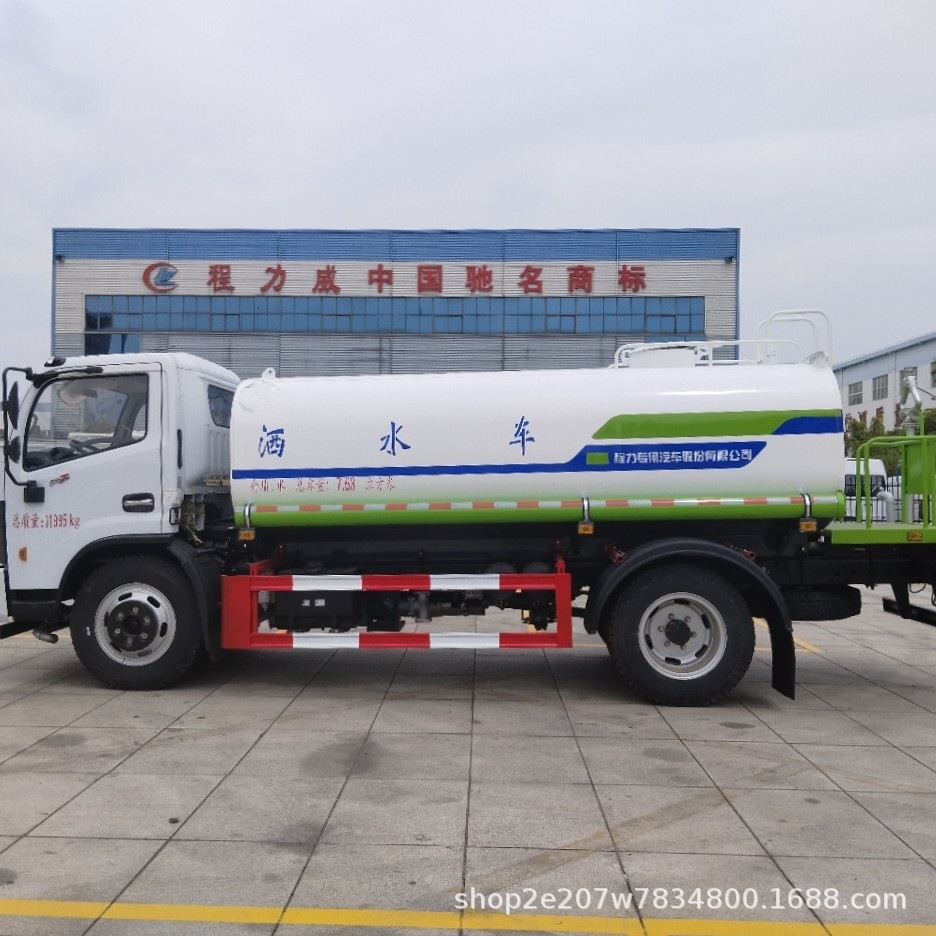 Sprinkler Truck Manufacturer Direct Supply: 10-Cubic-Meter Greenery Spraying and Mist Cannon Truck for Engineering and Municipal Use, Road Washing and Dust Suppression Truck