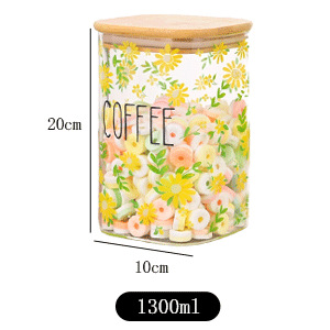 100 * 200 (1300ml con cubierta de bambú) flor de sophora