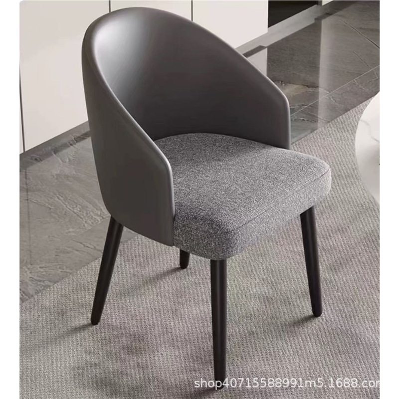 Silla de comedor de sala de estar moderna y simple, sala de estar de comedor de sala de estar, sala de comedor