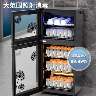 Household Vertical Commercial Kitchen High-Temperature Sterilization Cabinet for Tableware Storage in Restaurants and Hotels