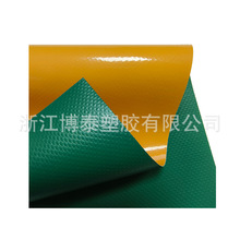 pvc夹网布防雨防雪夹网面料工业用雾面布耐磨损箱包刀刮布pvc篷布