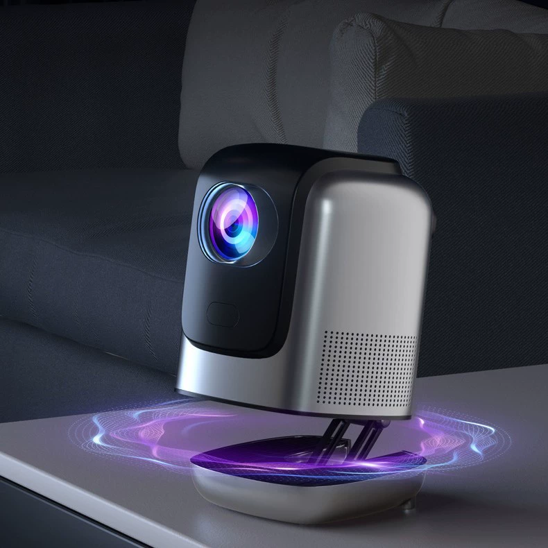 Всё-в-одном скрытый держатель, складной проектор 4K, ультра-четкий WiFi беспроводной экран 32Г проектаор