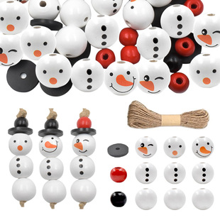 DIY����}�Q��20MM��ɫѩ���^ľ��ѩ�˶���ɢ��ľ���ֹ�ɢ�����