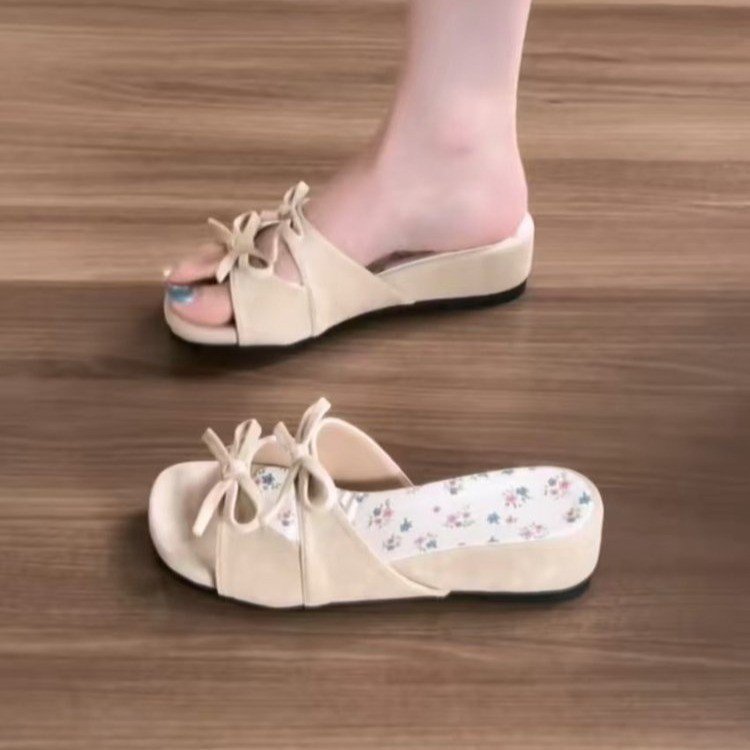 Moda retro hadas dulce arco rocío dedo de mano traposas 06 verano nuevo estilo pendiente con fondo grueso traposas