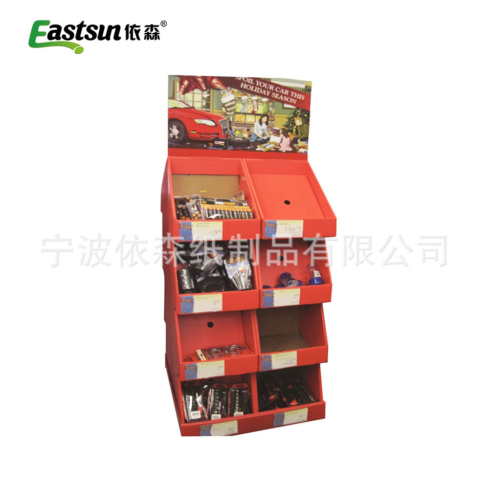 定制纸展架 文具展架 彩色印刷展架 货架定制纸货架特殊纸