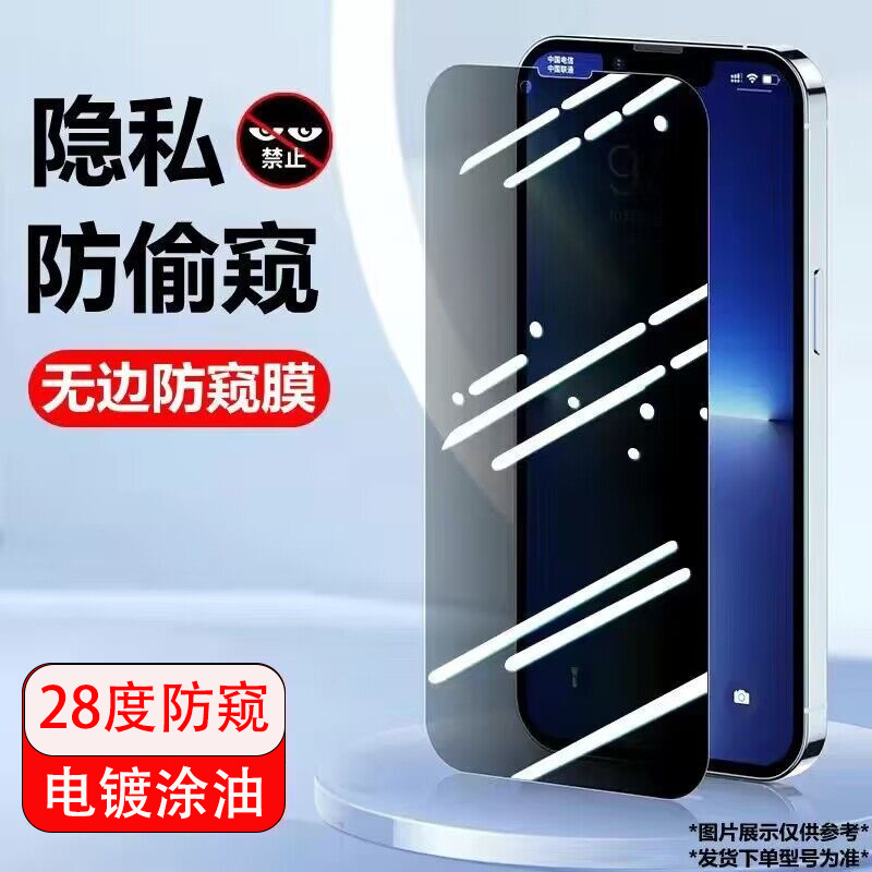 28 degree anti-peep plating oil (high aluminum edge anti-peep film)