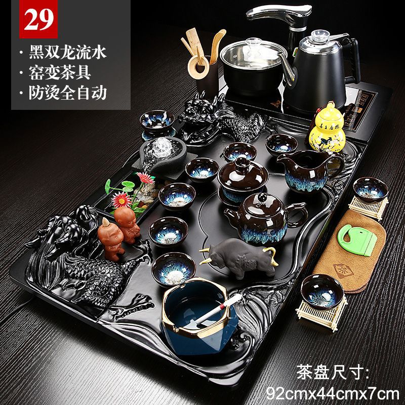 Shajin Xishi 31 흐르는 물 Shuanglong 화상 방지 전기 제품 + 이중 물통