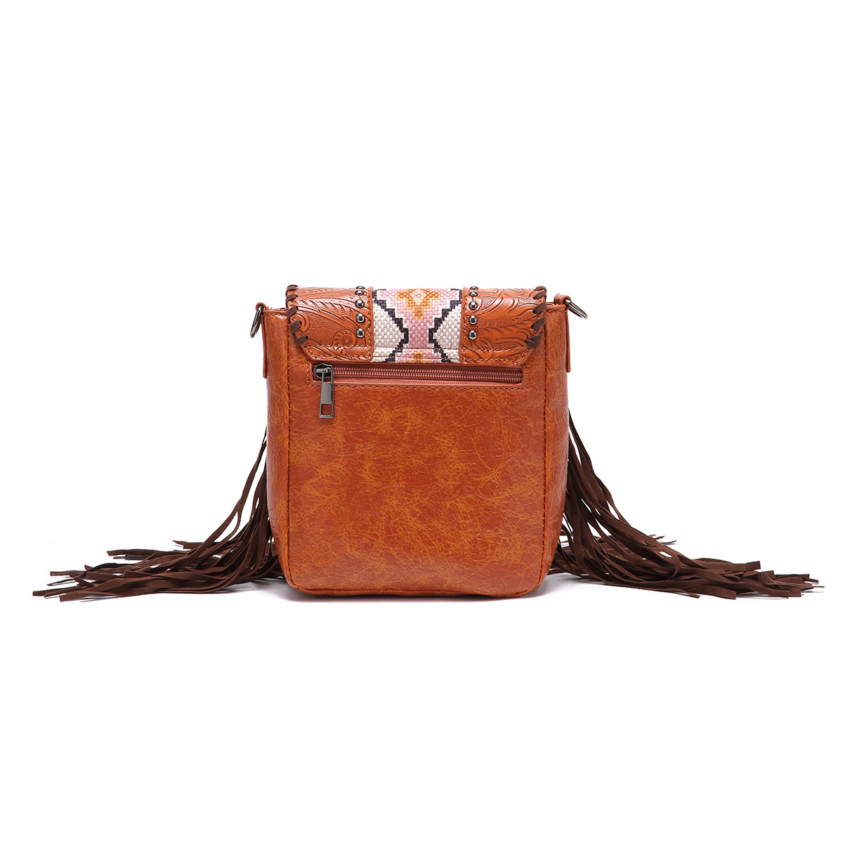 Borse a tracolla per donna Borsa a tracolla in pelle bohémien stampata vintage europea e americana in cotone e lino Borsa da donna alla moda personalizzata_voghion.com