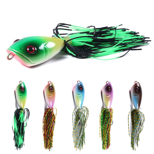 Luya bait frog new plastic bait frog 10CM-10.5G freshwater fake bait soft bait frog bait fo034