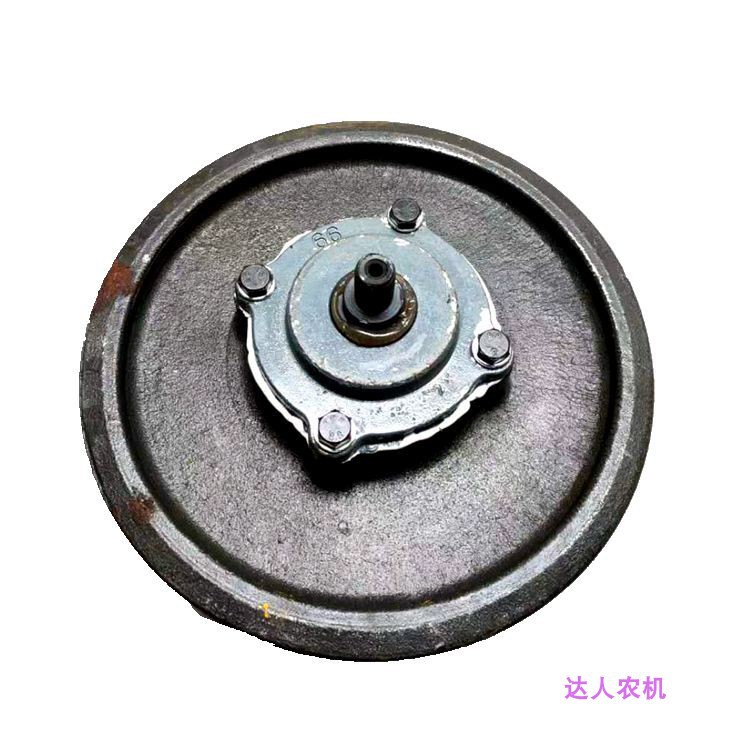 星光收割机导向轮总成履带涨紧轮17/18/19/20款旋耕机打捆机配件