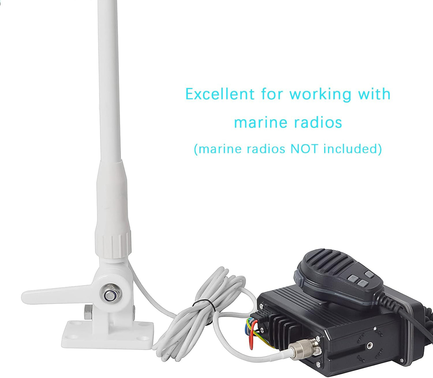 Marine Ais Antenna Ha-021 Vhf Antenna Ais Antenna with 7m Cables and Mounting Bracket for Yacht