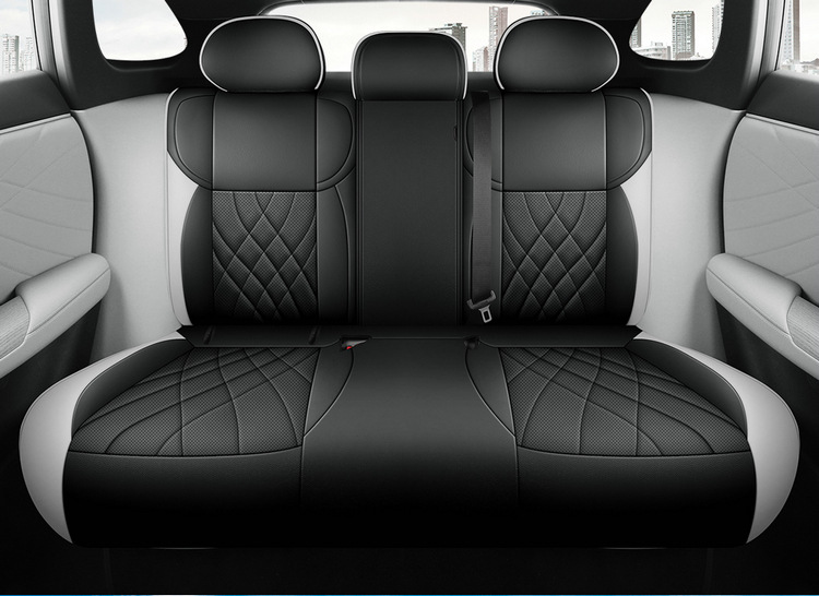 2024 Changan dark blue S07 Special Car Seat Cover Four Seasons Universal Cushion Fully Surrounded Leather Seat Cover