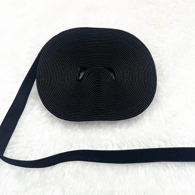 Fabricantes al por mayor 1CM hechos a mano embalaje de regalos de cinta de lana unilateral cinta de cebolla cinta de terciopelo decoración DIY