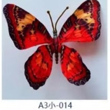 模擬 3D 蝶の花模擬造花 DIY 蝶のカラフルな人気の蝶の装飾クリエイティブジュエリー工場卸売|undefined