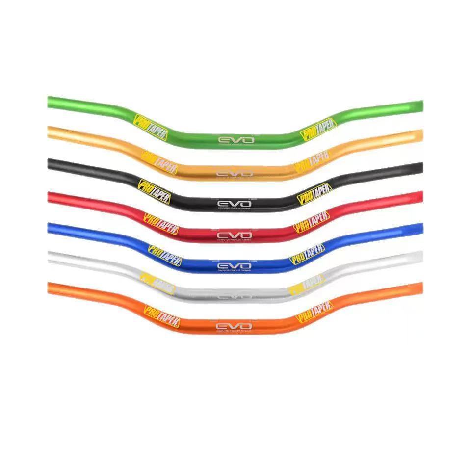 Manillar de motocicleta todoterreno, motocicleta EVO manillar de diámetro reducido, manillar de 28 mm, manillar de grifo de aleación de aluminio PRO