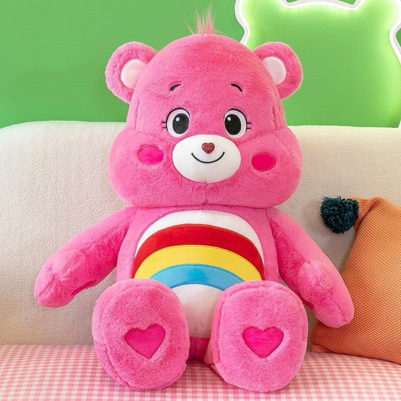 Transfronterizos arco iris osos grandes juguetes de peluche amor osos muñecas engordados para aumentar la muñeca arco iris osos peluche
