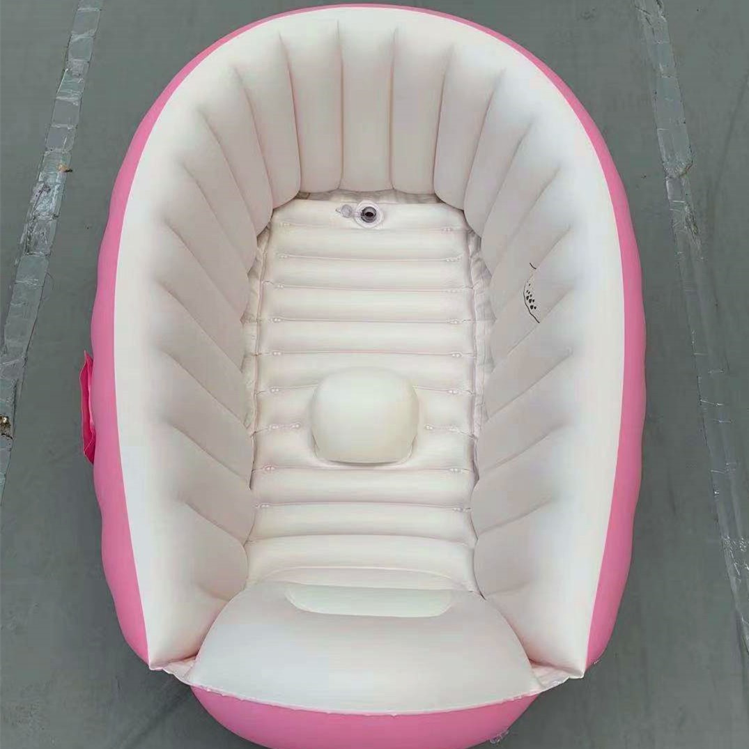 Bañera inflable para bebés - Plegable, diseño especial para recién nacidos, bañera portátil