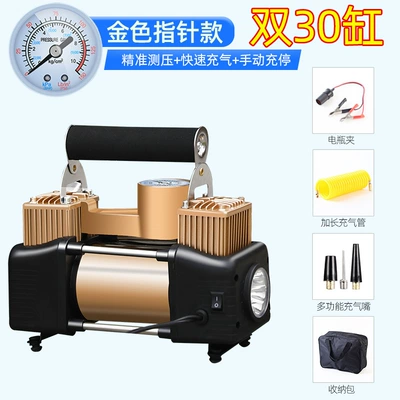 Car Tire Air Pump, Electric – Hava nasosu - gold-mechanical-watch-with-light-true-dual-30-cylinder-pure-copper-motor-includes-gift-bag