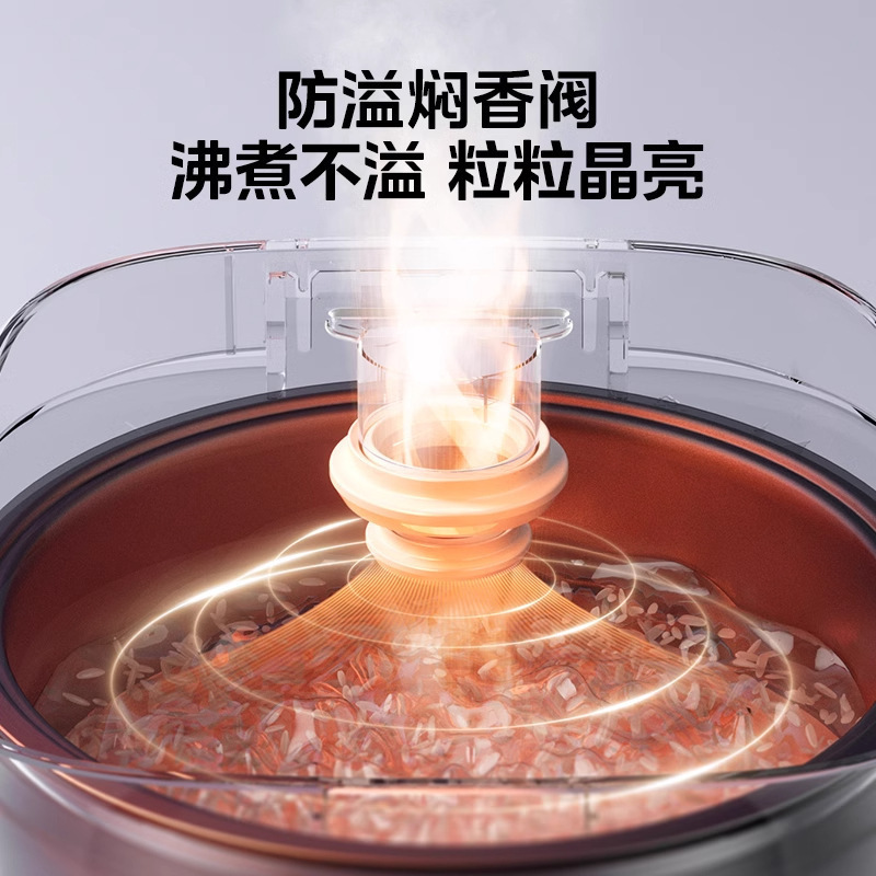 美炊飯器3L厚釜内胆知能24時間予約多機能小型スープ煮粥鍋MB-RE3040|undefined