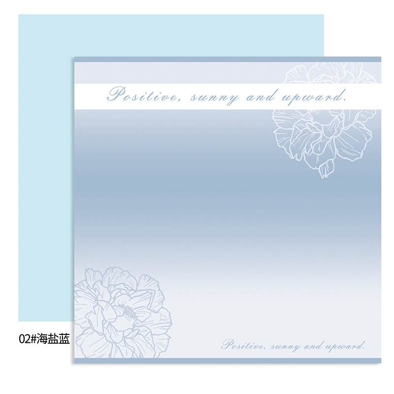 Huaxi amor fábrica de flores al por mayor papel de embalaje impermeable gradiente florista sensación de alto nivel de papel de envoltura de flores ramo