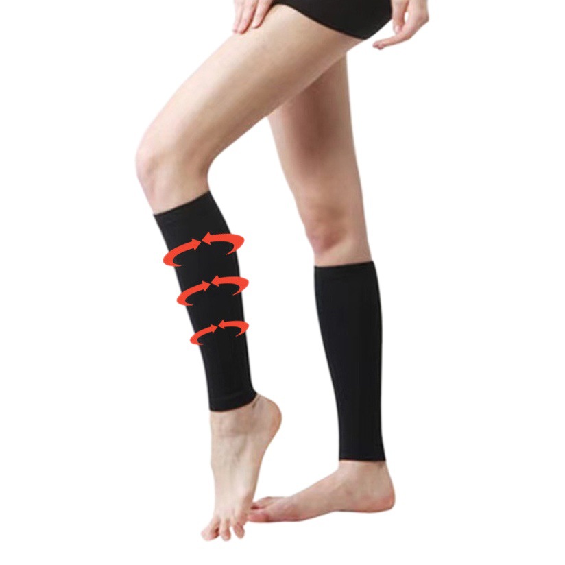 Cross-Border Summer Nylon Compression Leg Socks for Women, Over-The-Knee Socks, Breathable Compression Calf Sports Socks, Zhuji Leg Socks