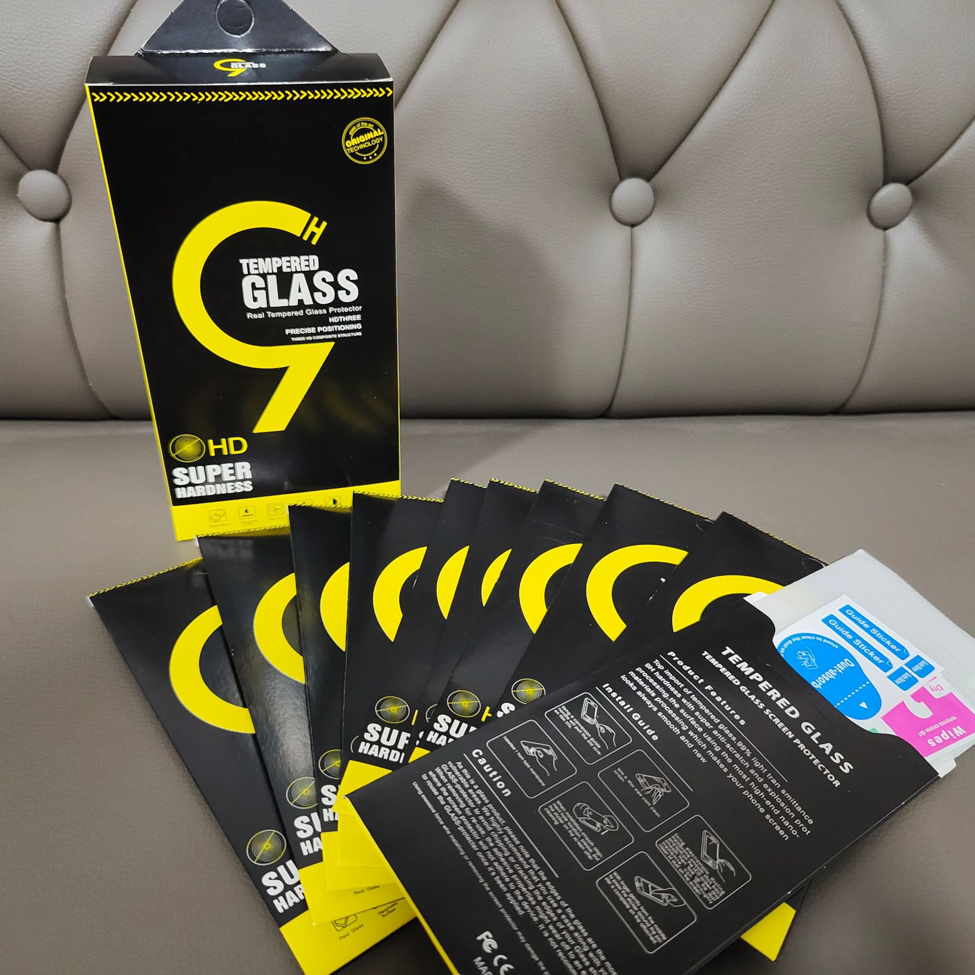 15pro película blanca Apple 14 película templada adecuada para media pantalla Apple 12 película 11 película iphone13 película para teléfono móvil Max