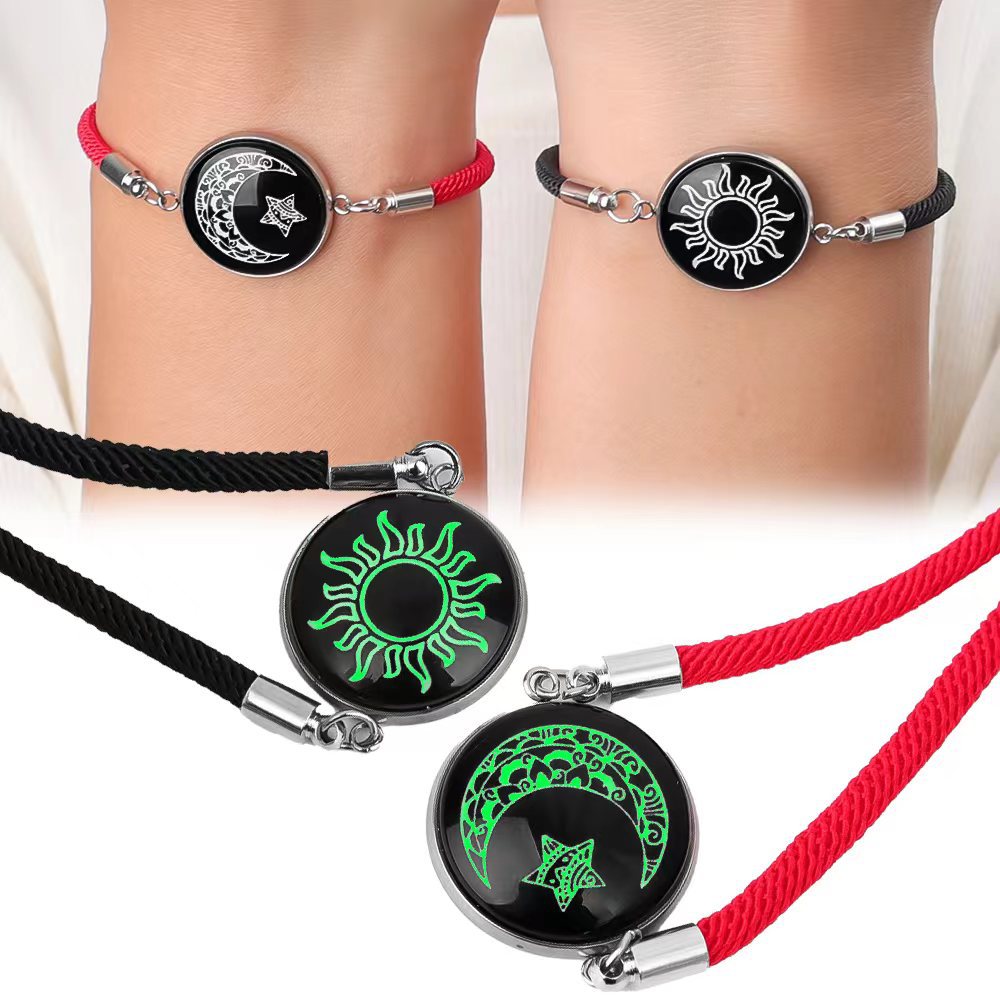 woven bracelet handmade stainless steel for St. Valentine's Day