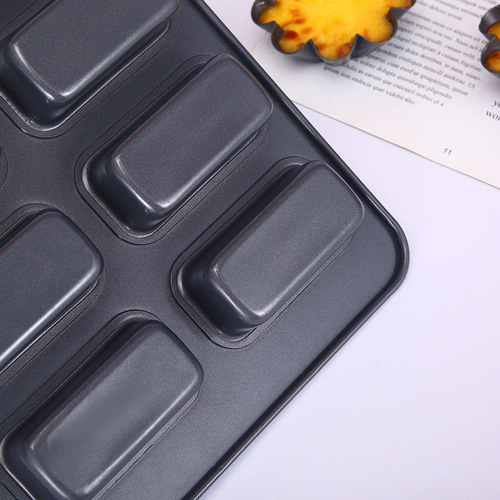 Japanese 6-Count Overlapping Muffin Bread Buns Donut Cakes 6-Pack Cake Mold Oven Use