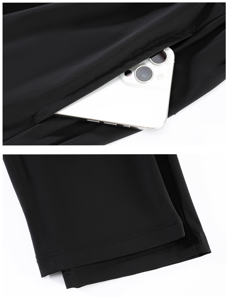 ​Men's Stretch Knit Jogger Pants For Running, Gym & Outdoor Activities - Breathable & Comfortable Loose Fit Sweatpants (Black, S-XXXL)​_voghion.com