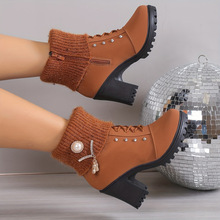 R 66982 Rhinestone martin boots ˮ��߸�Ůʿ����ѥ�羳��